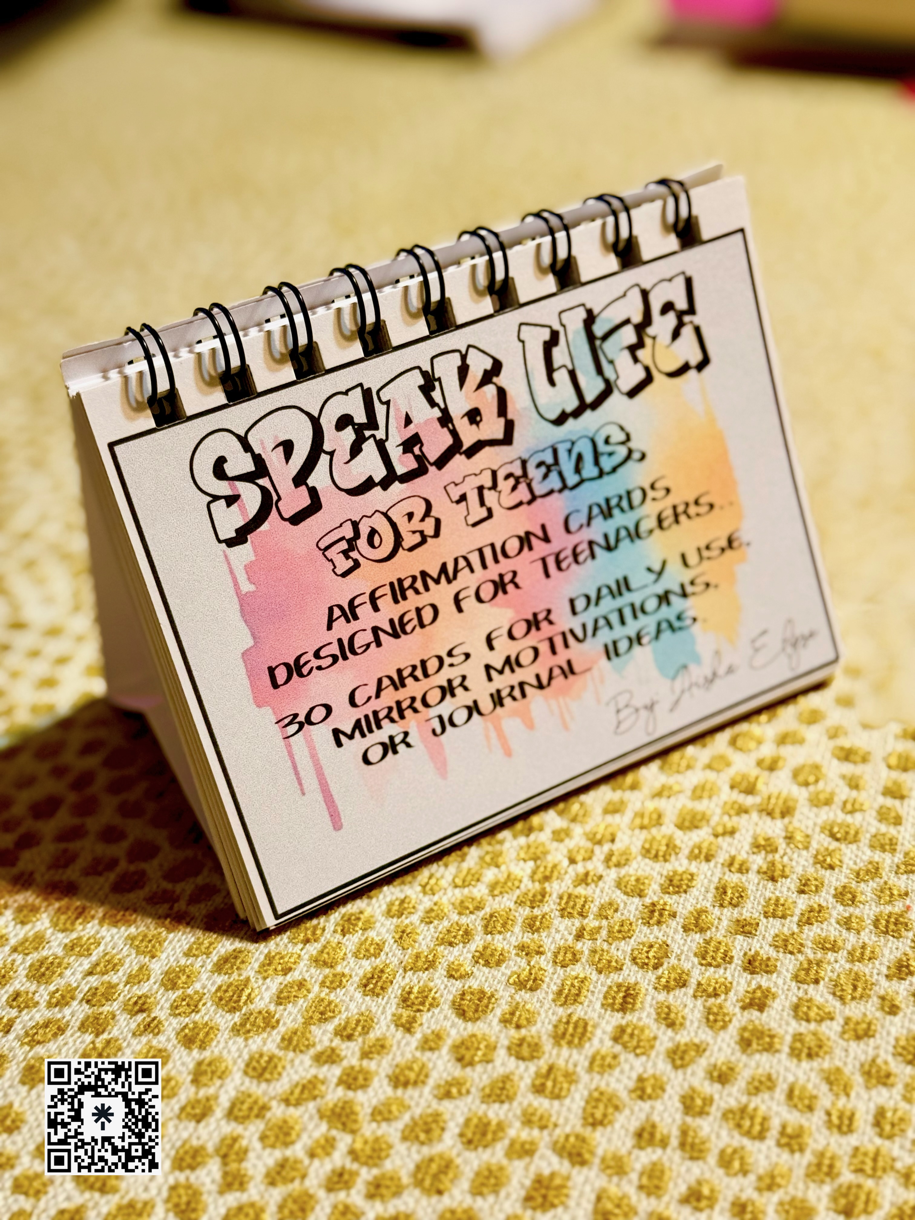 Speak Life for Teens Affirmation Cards (Digital File) 