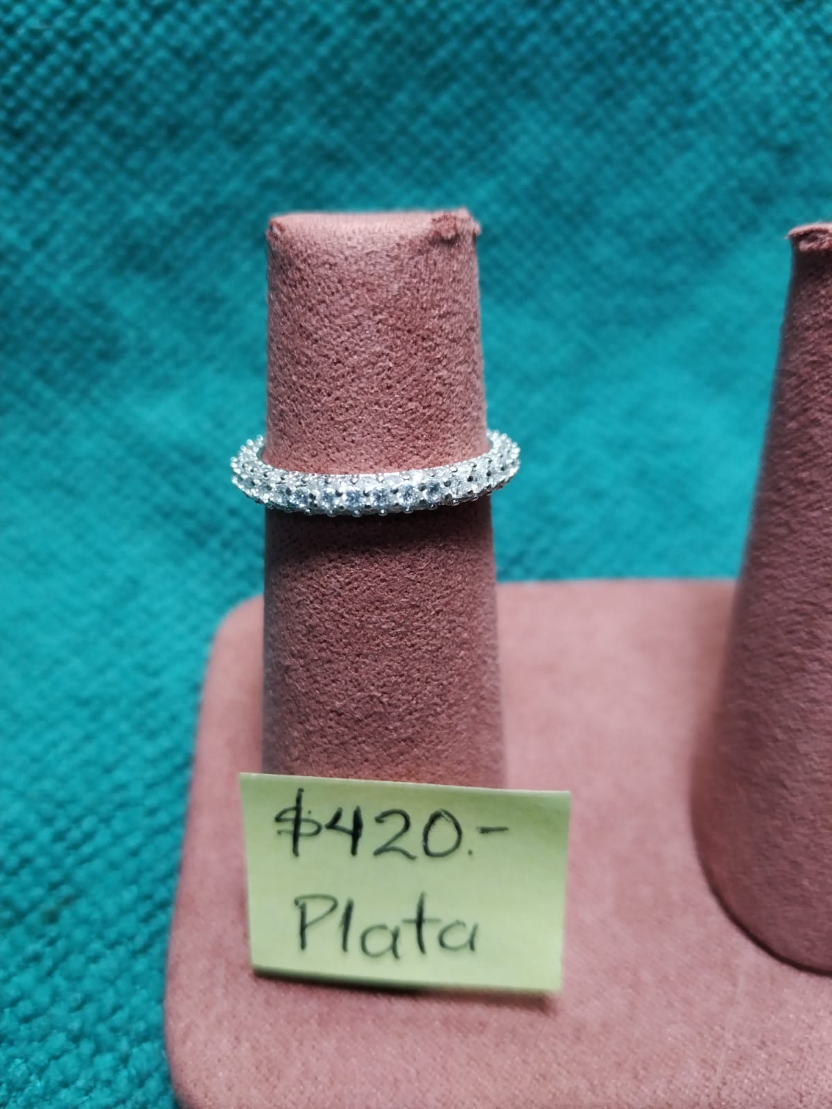 Anillo de plata