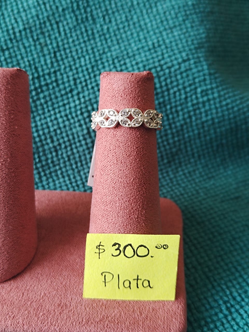 Anillo de plata