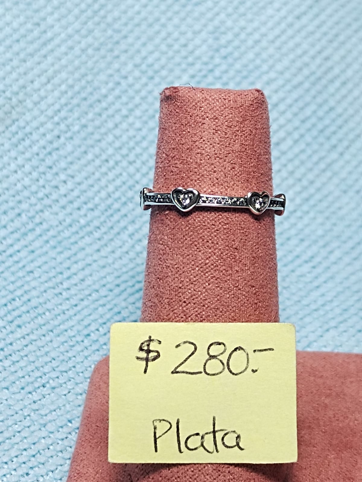 Anillo de plata