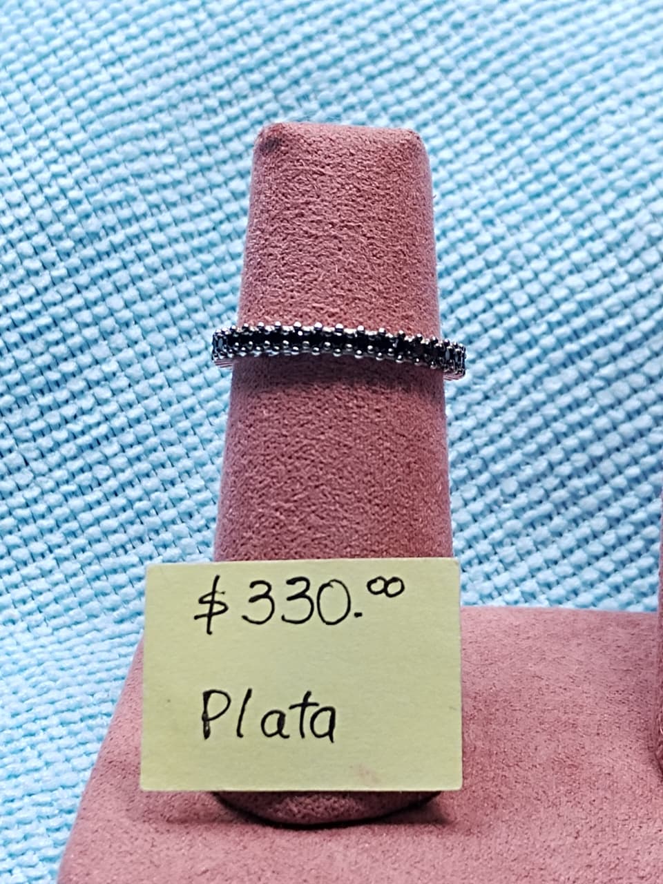 Anillo de plata