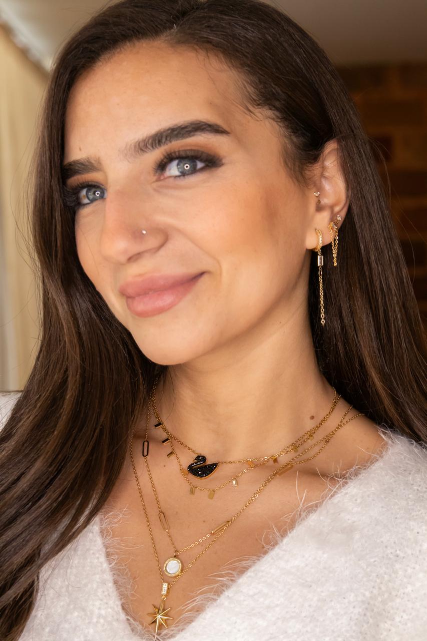Gold stainless steel necklaces