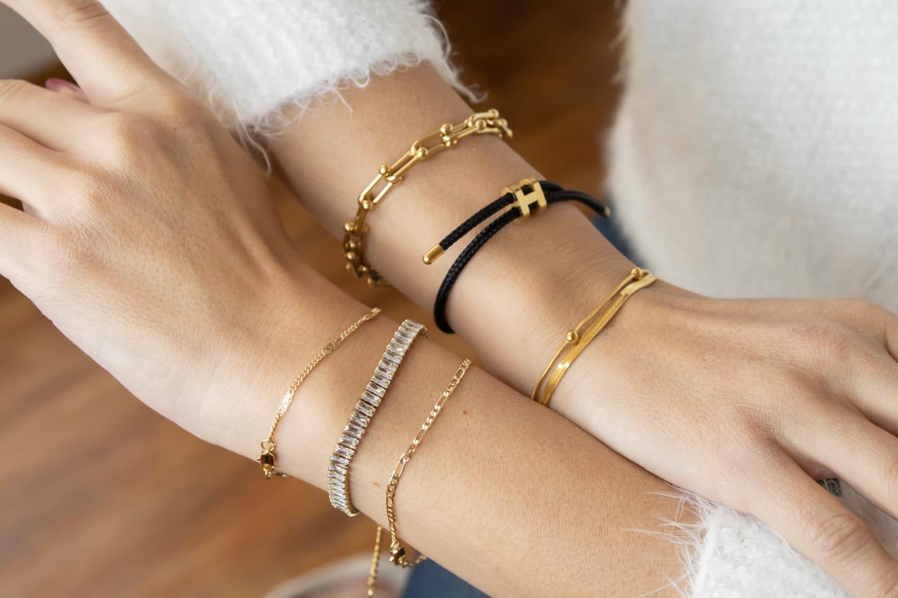 Stainless steel bracelets