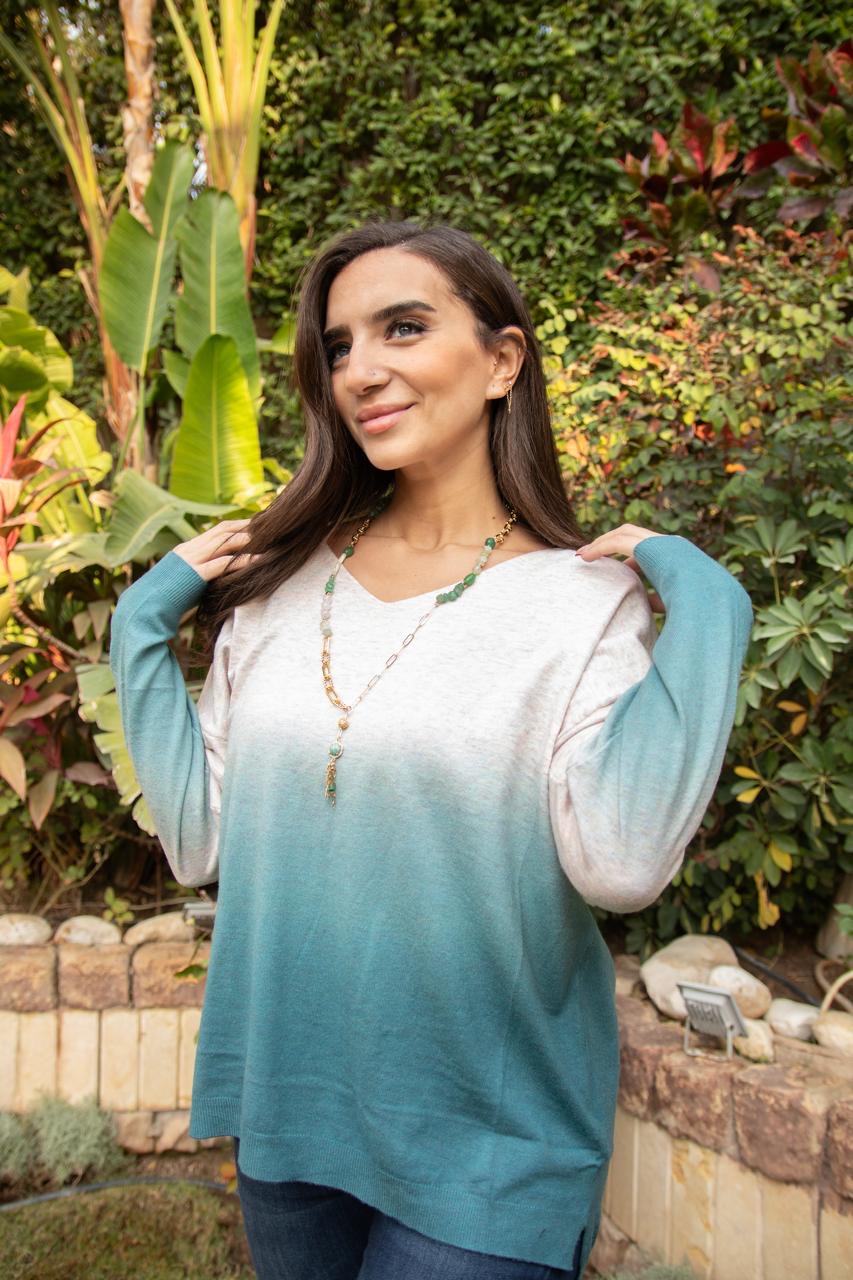 Sage Green Amazonite Necklace 