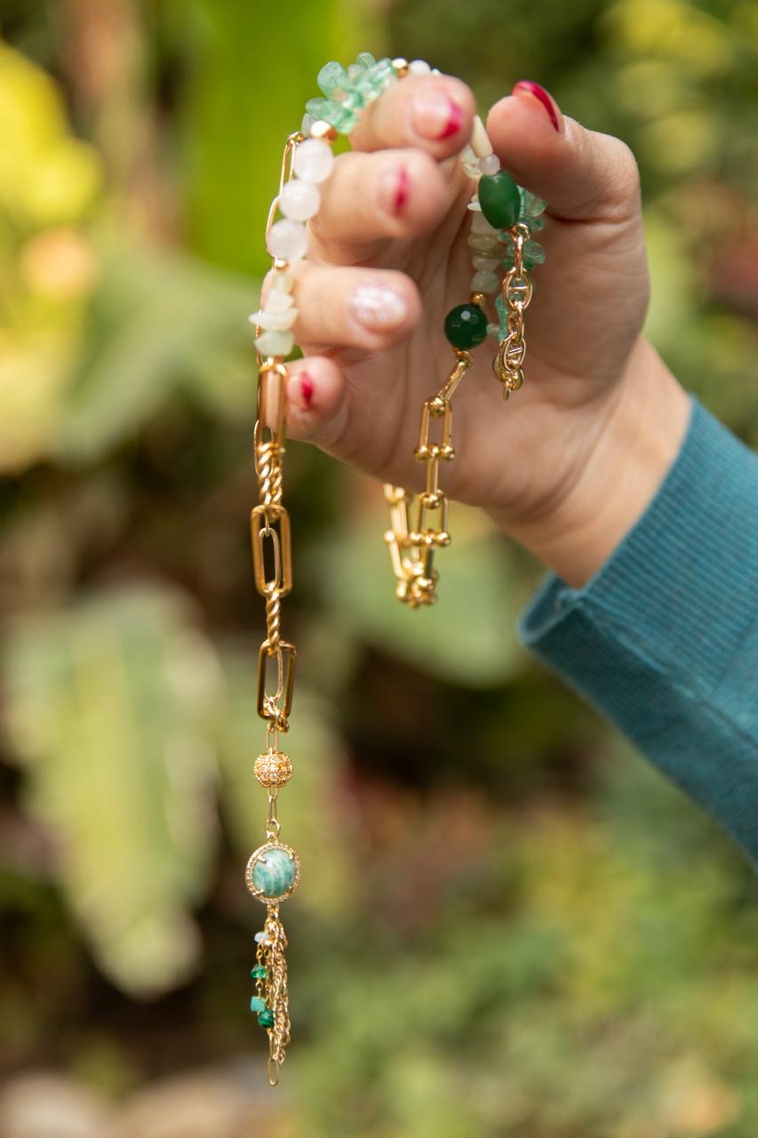 Sage Green Amazonite Necklace 