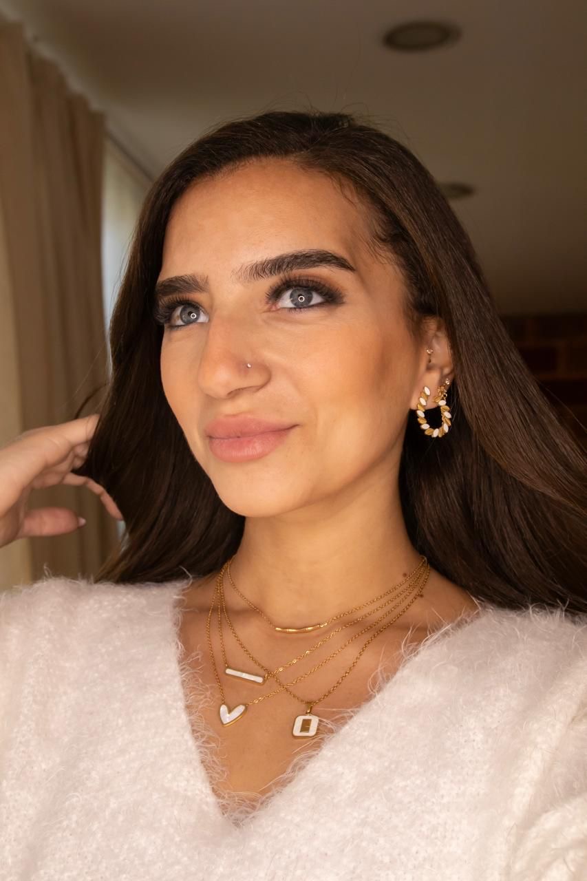 Gold stainless steel necklaces 