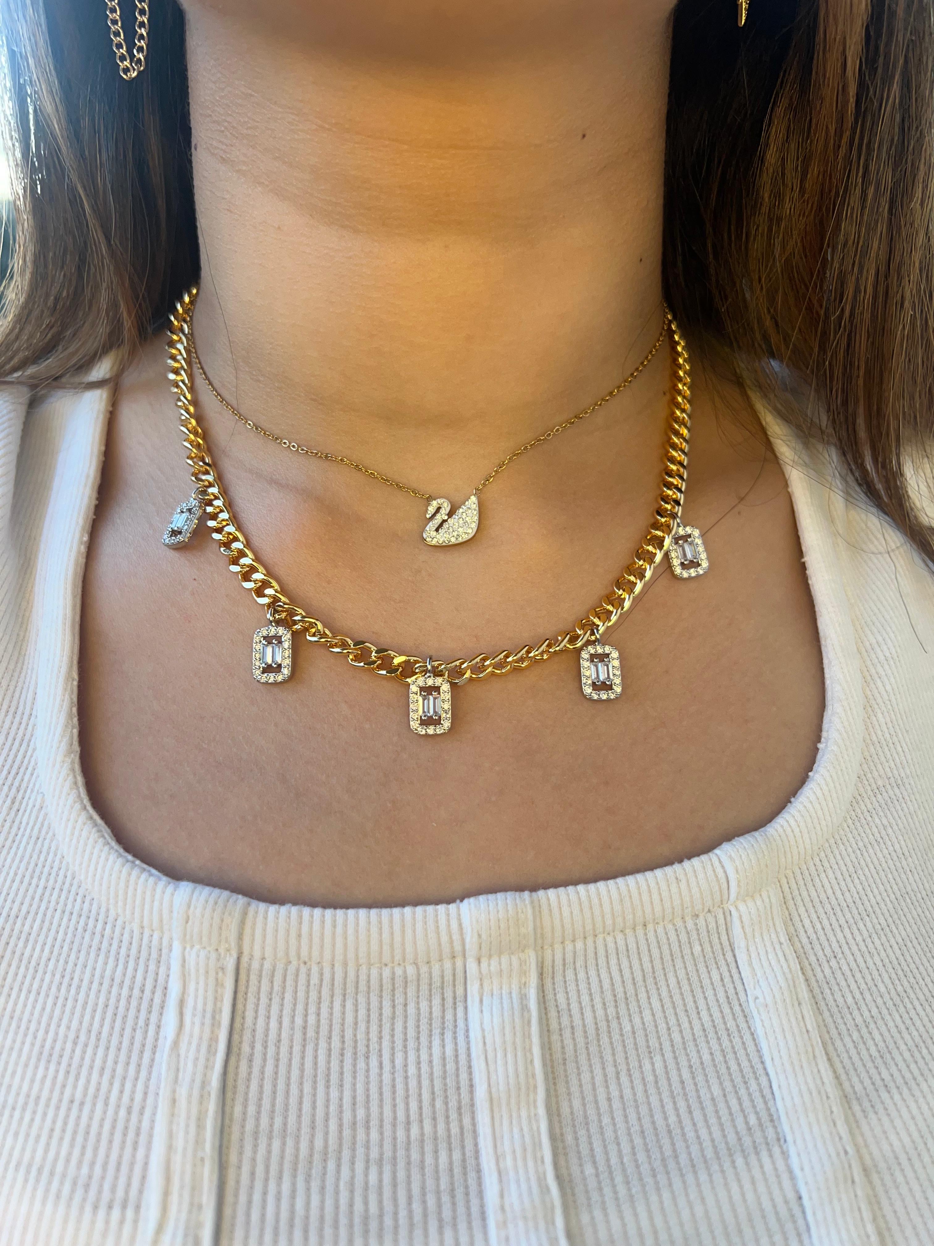 Gold stainless steel necklaces 