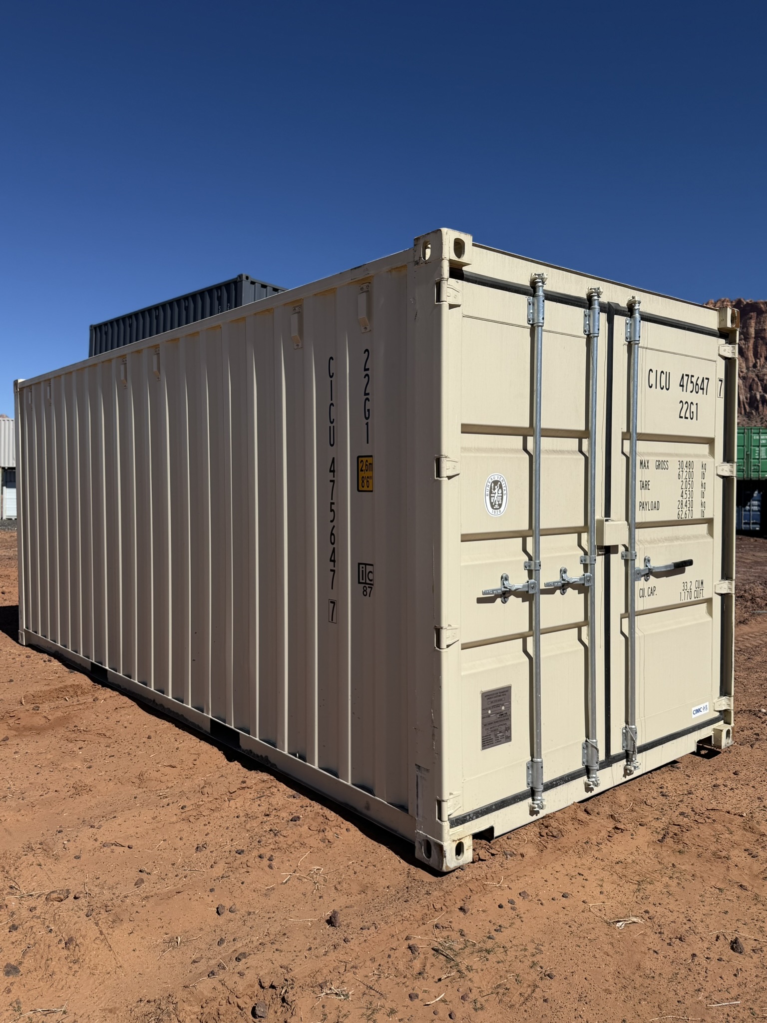 20ft Standard 1 Trip (Beige)