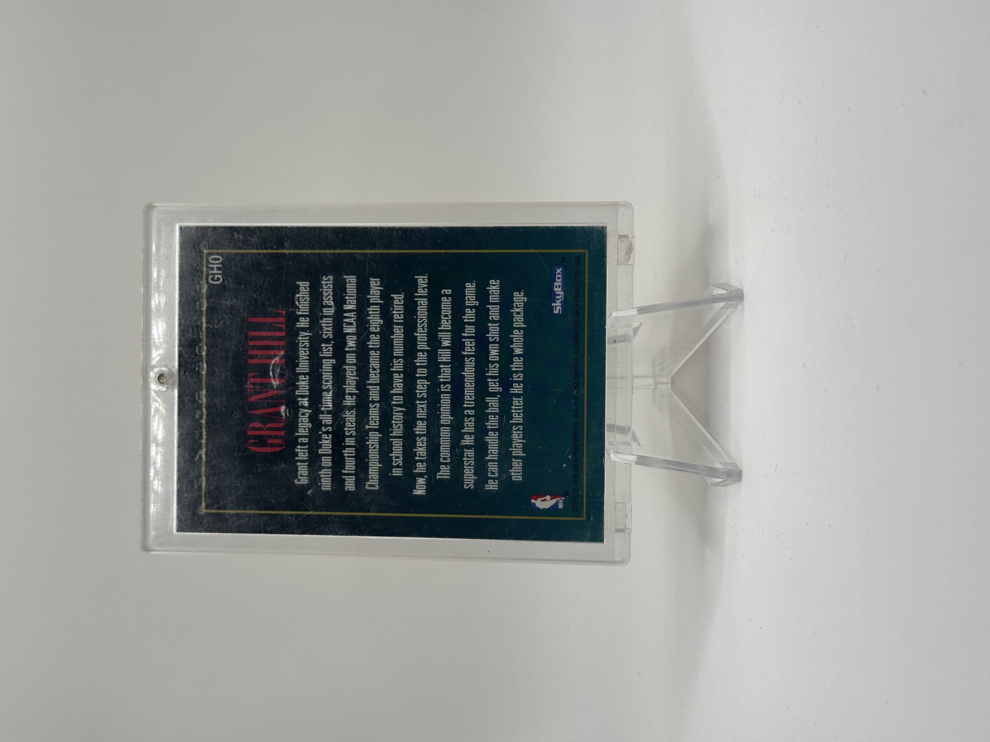 GRANT HILL 1994-95 SKYBOX PREMIUM GOLD