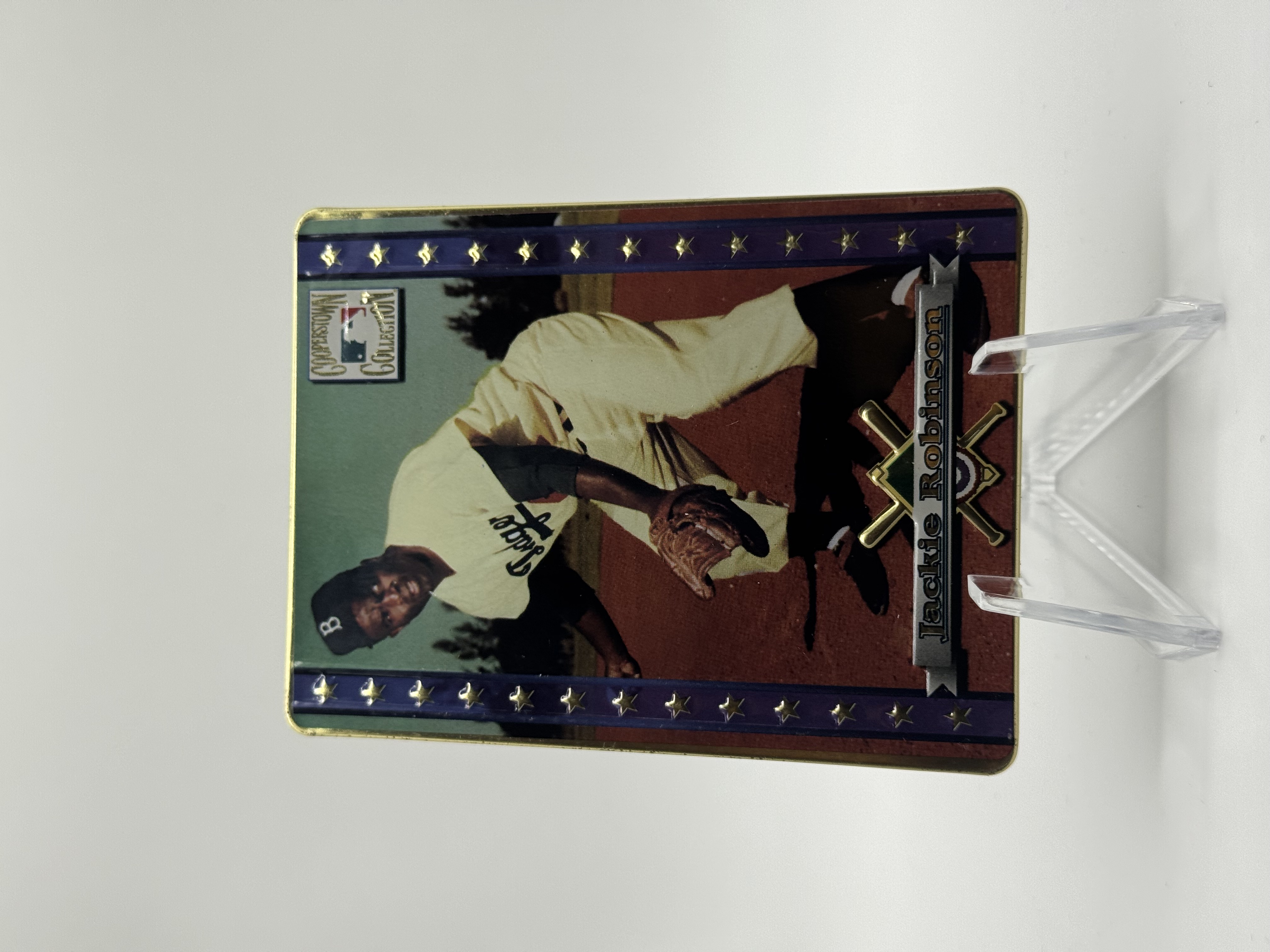 Jackie Robinson Edition #4 Metallic Impressions Cooperson Town Collection