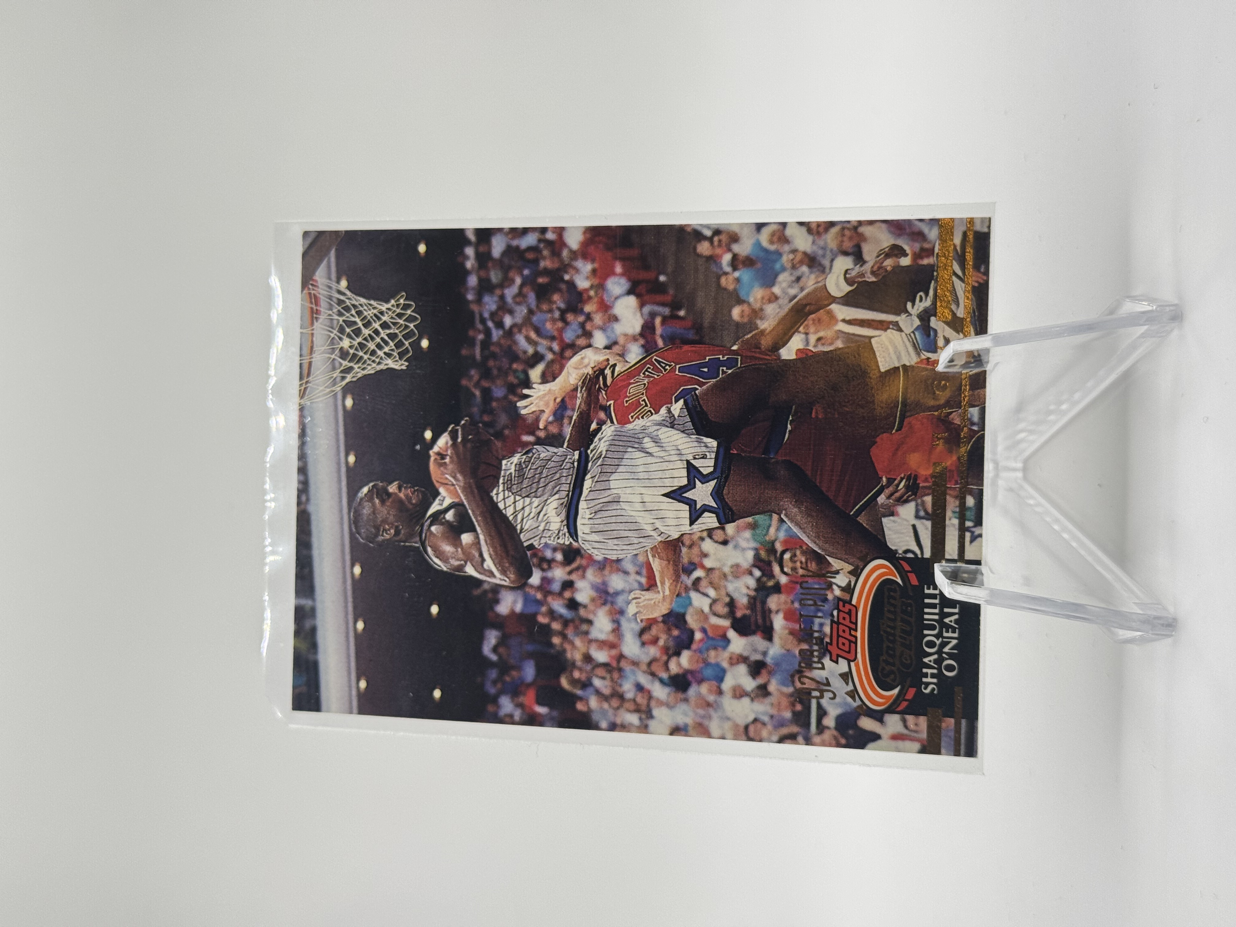 Shaquille O'Neal Rookie Card #247 - 1992-93 Topps Stadium Club