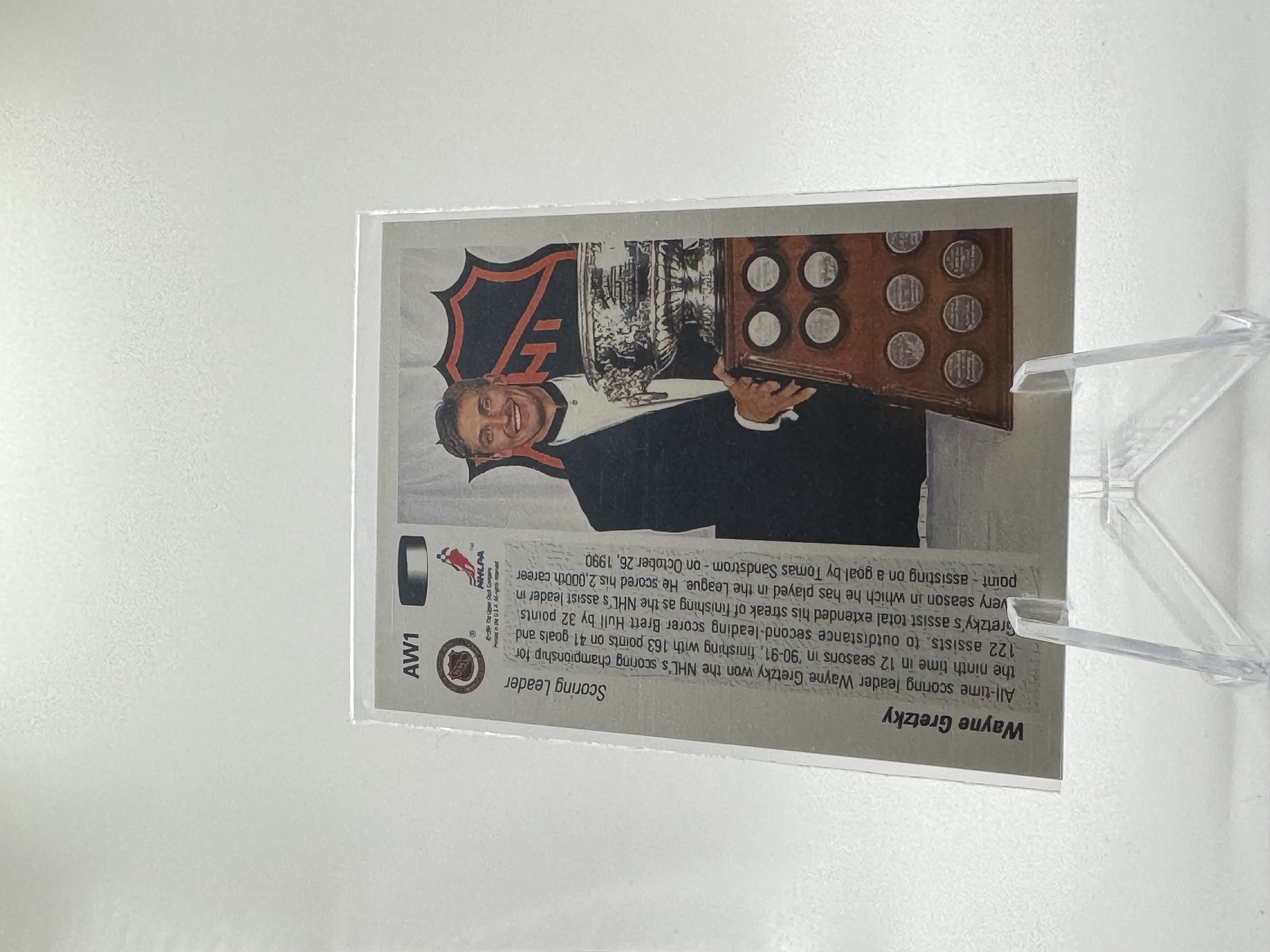 Wayne Gretzky - 1991-92 Upper Deck - Award Winners Holograms #AW1