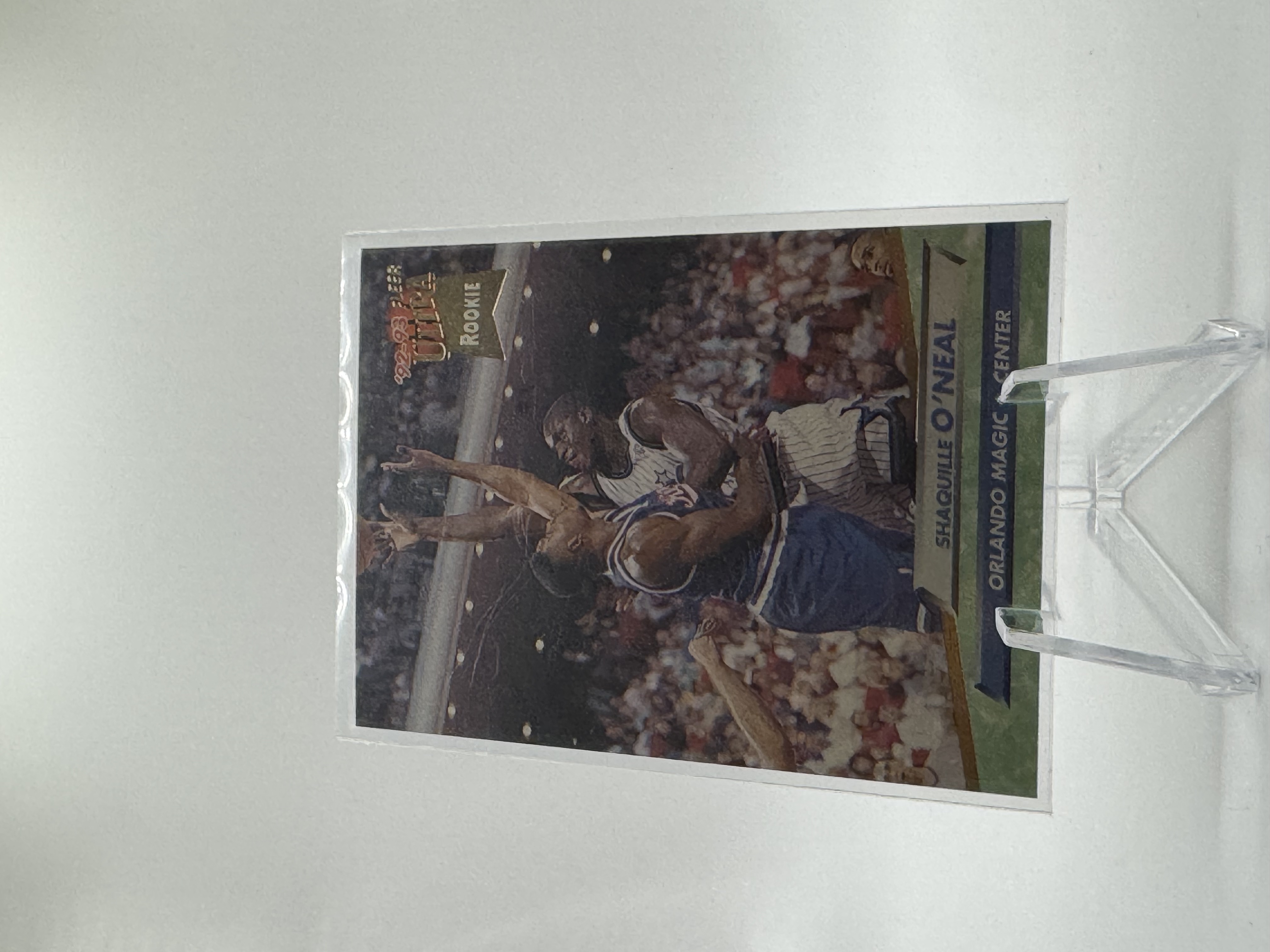 Shaquille O'Neal #328 1992-93 Fleer Ultra Rookie Card