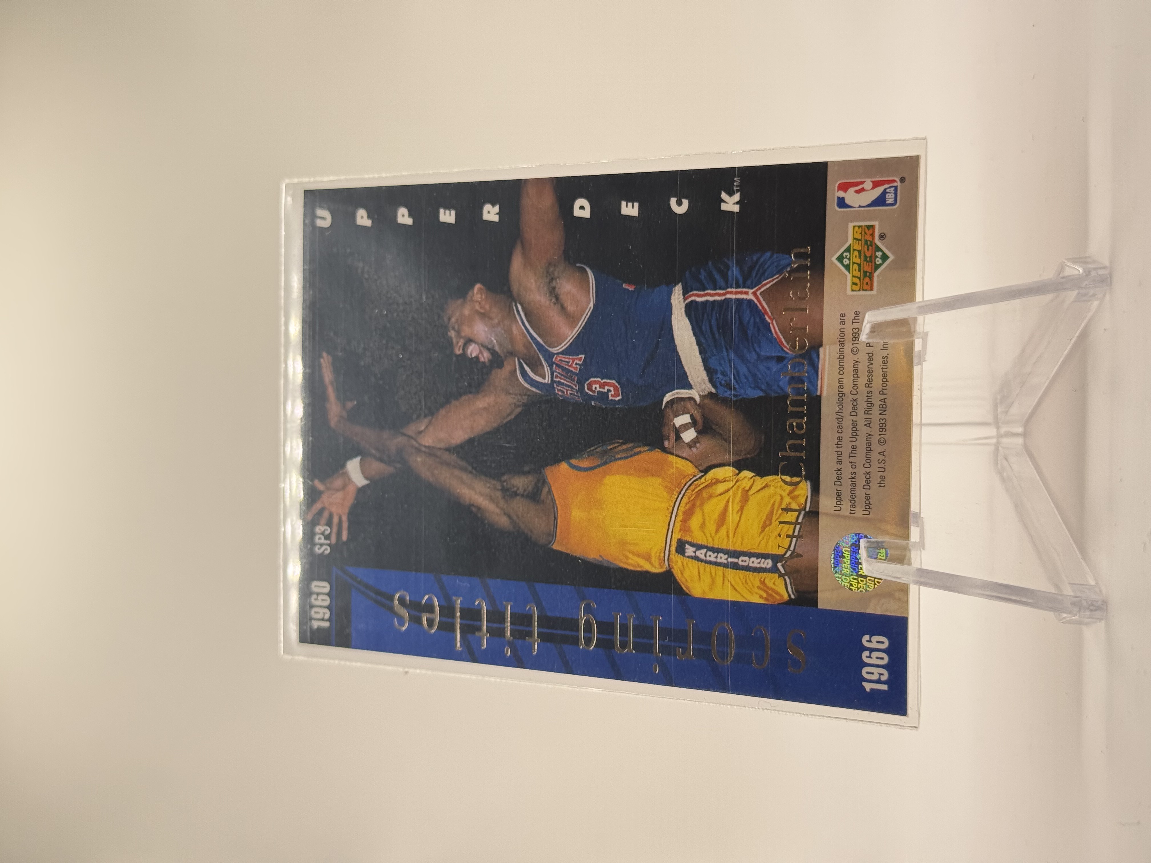 Michael Jordan / Wilt Chamberlain #SP3 - 1993-94 Upper Deck