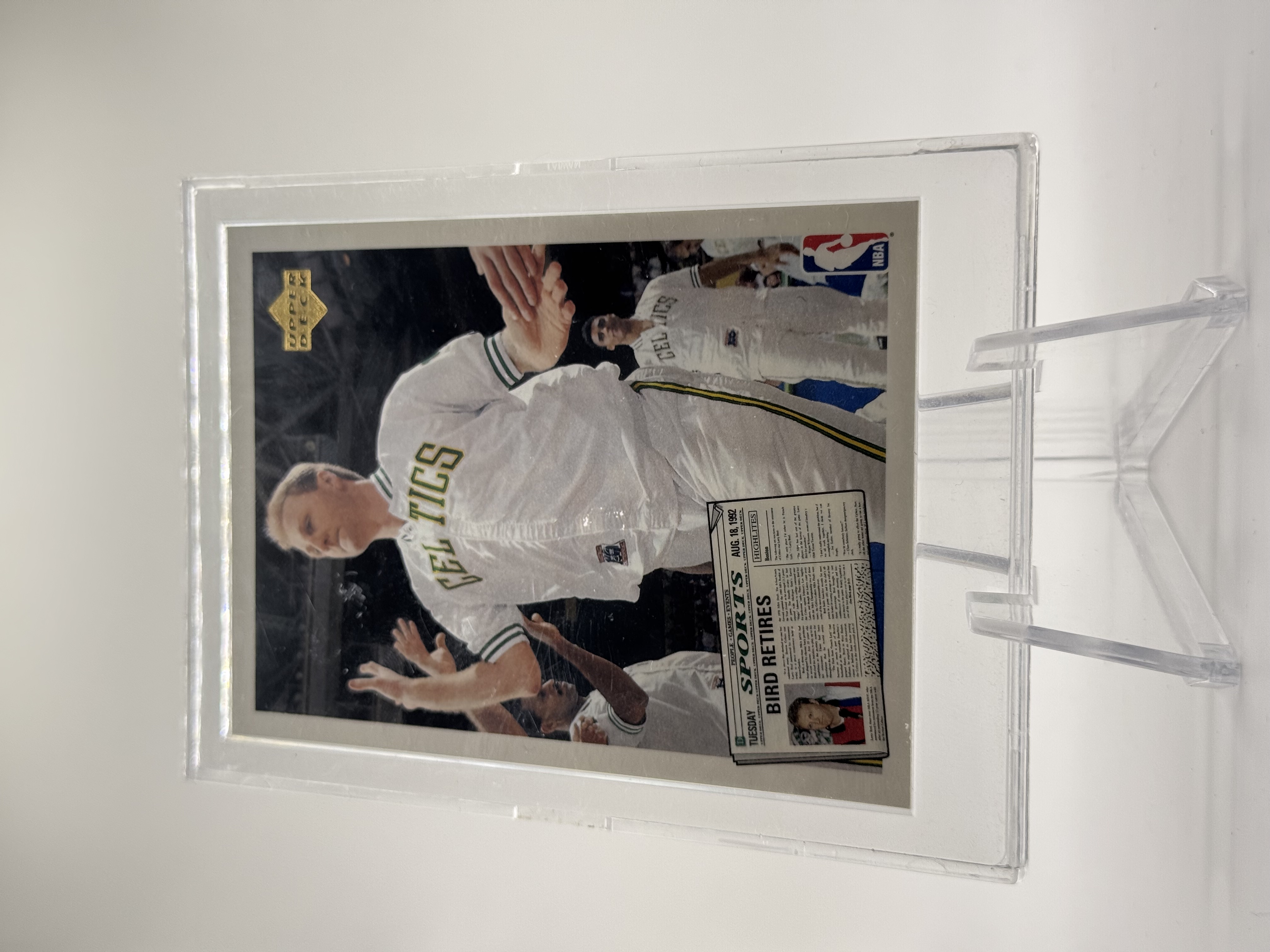 Larry Bird/Magic Johnson Retirement - 1992-93 Upper Deck #SP1