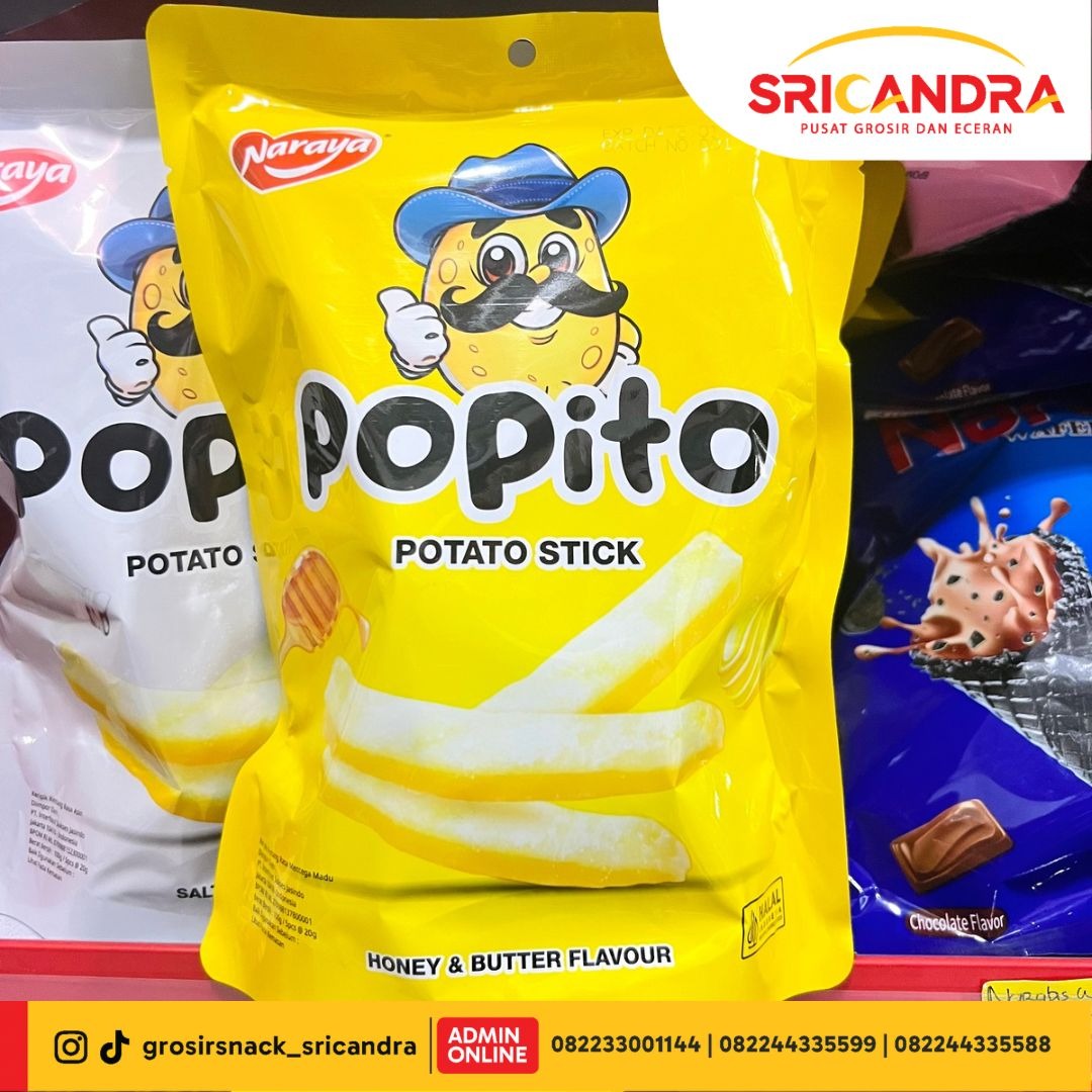 Popito Stick Honey Butter 100gr