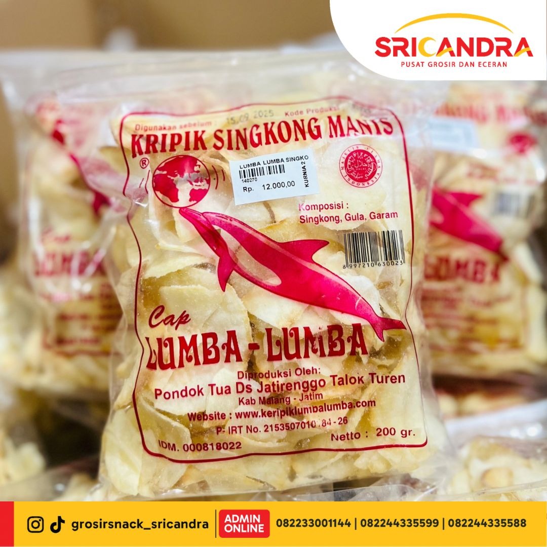 Lumba Lumba Singkong Manis 200gr