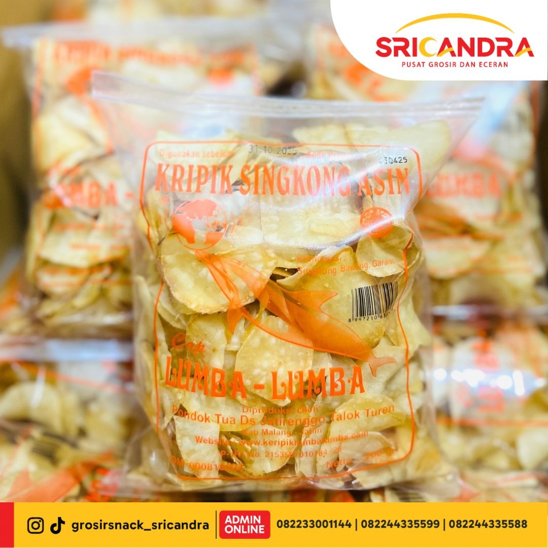 Lumba Lumba Singkong Asin 200gr