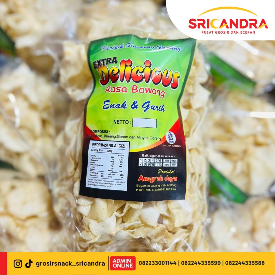 Delicious Singkong Gadung 400gr