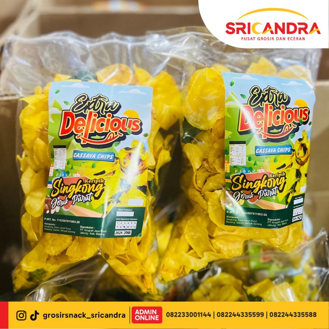 Delicious Singkong Dj Asin 400gr