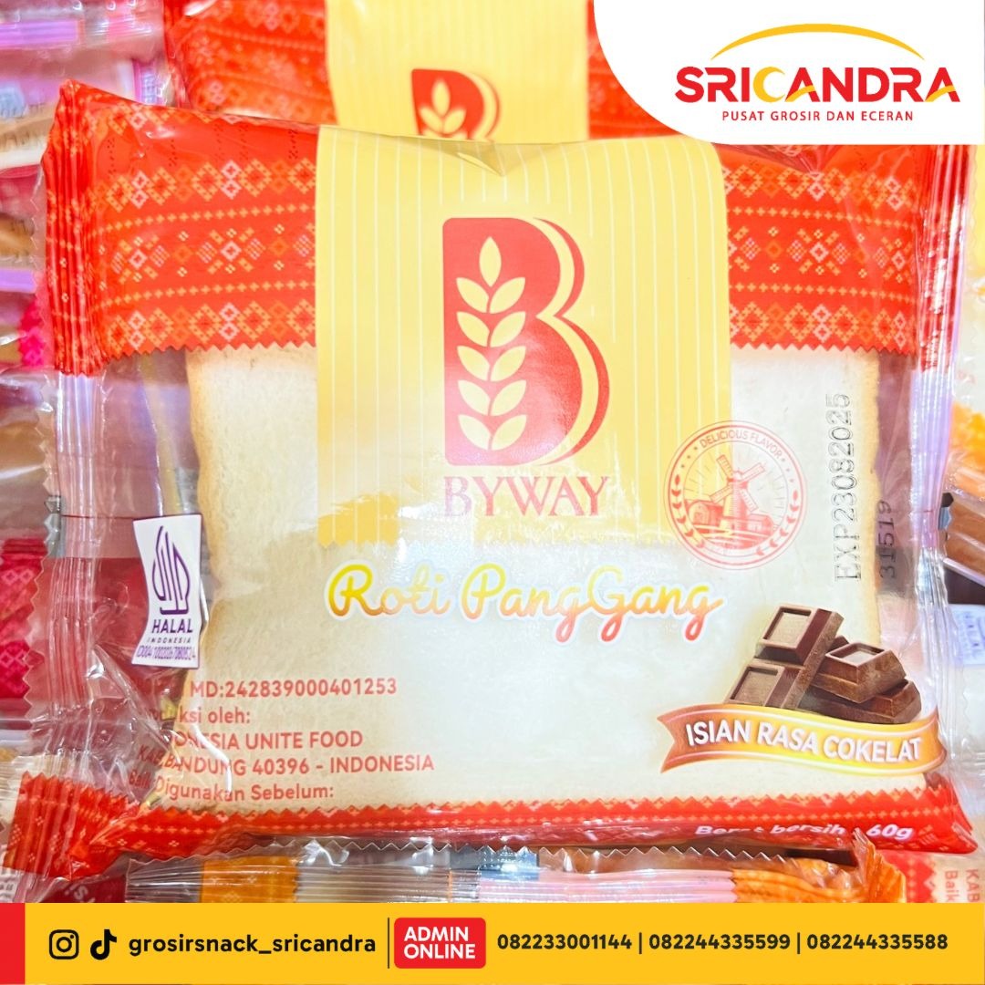 Byway Roti Panggang Coklat 60gr