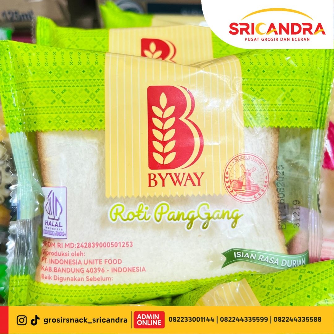 Byway Roti Panggang Durian 60gr