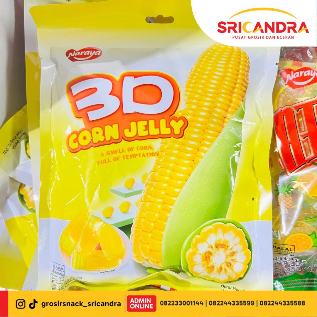 Naraya Corn Jelly Candy 330gr