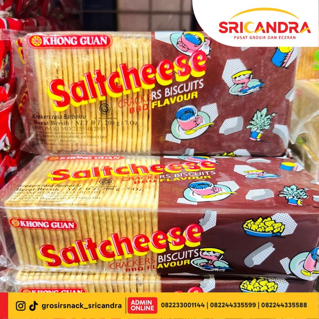 Khong Guan Saltcheese Bbq 200gr
