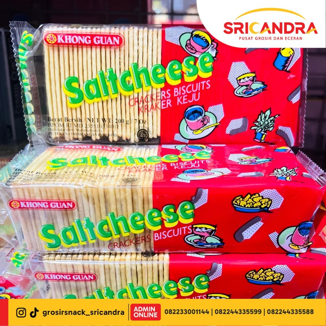 Khong Guan Saltcheese 200gr