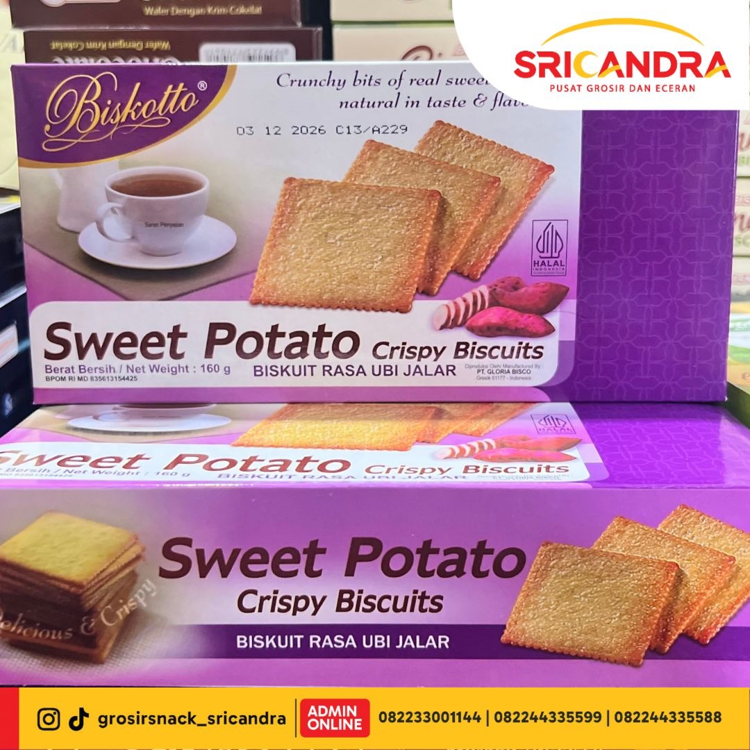 Biskotto Potato Ketela 160gr