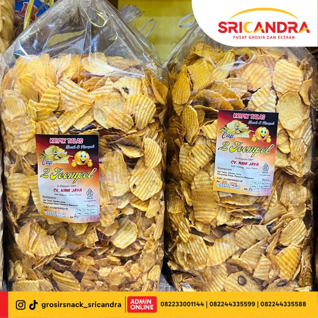 Dua Jempol Talas Gelombang 3kg