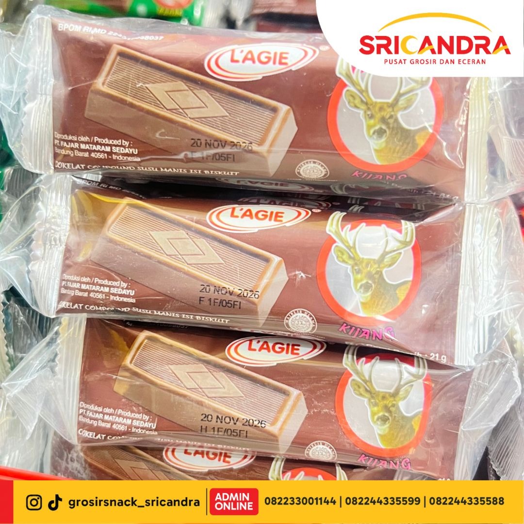 LAGIE Kijang Choco Biscuit 20gr
