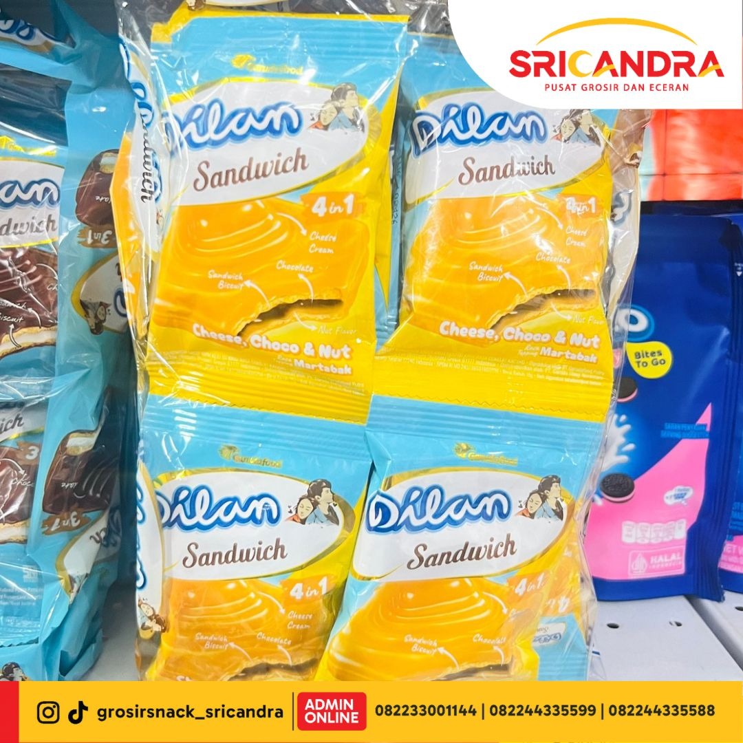 Dilan Choco Cheese Sandwich 15gr