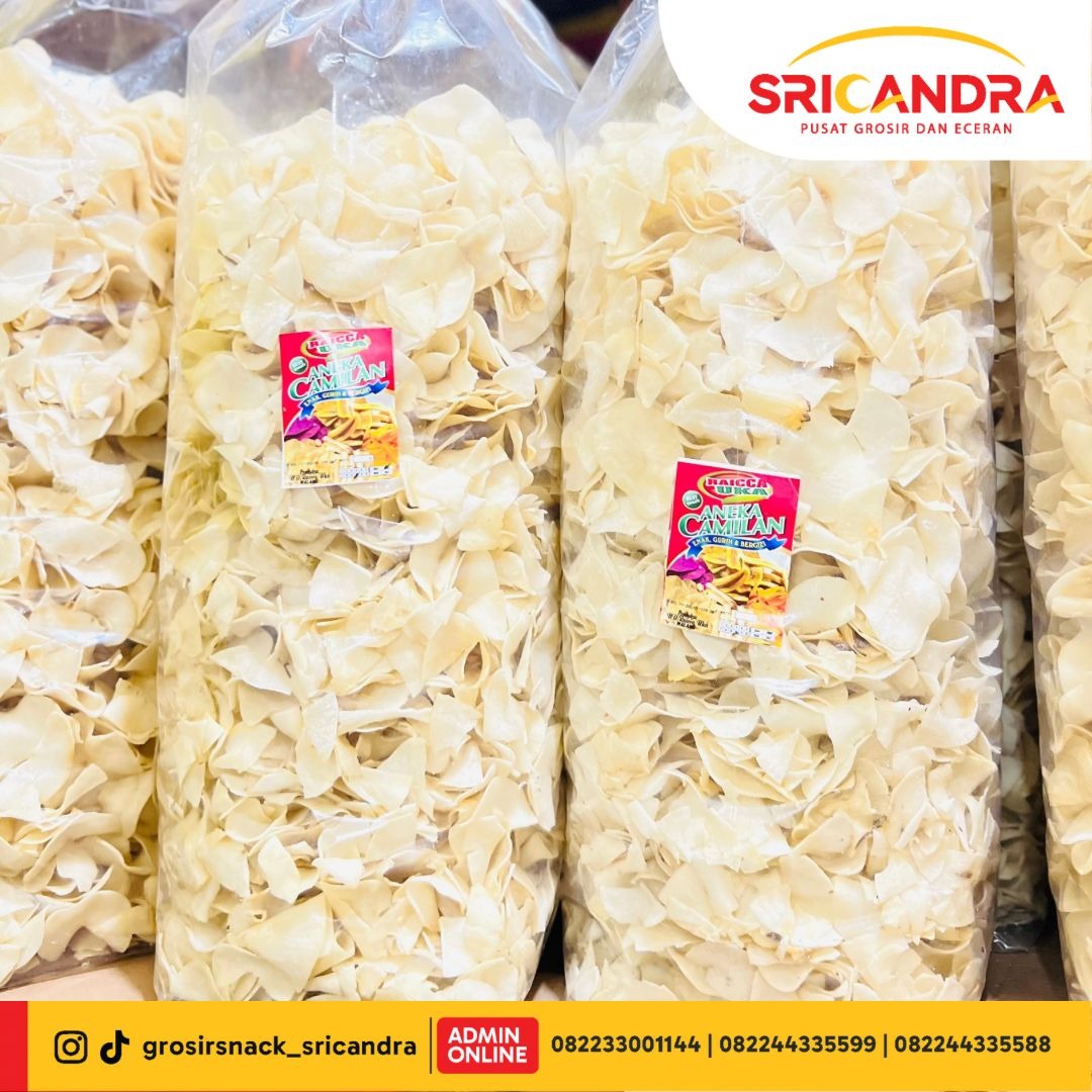 Raicca Uka Keripik Singkong Bawang 2kg