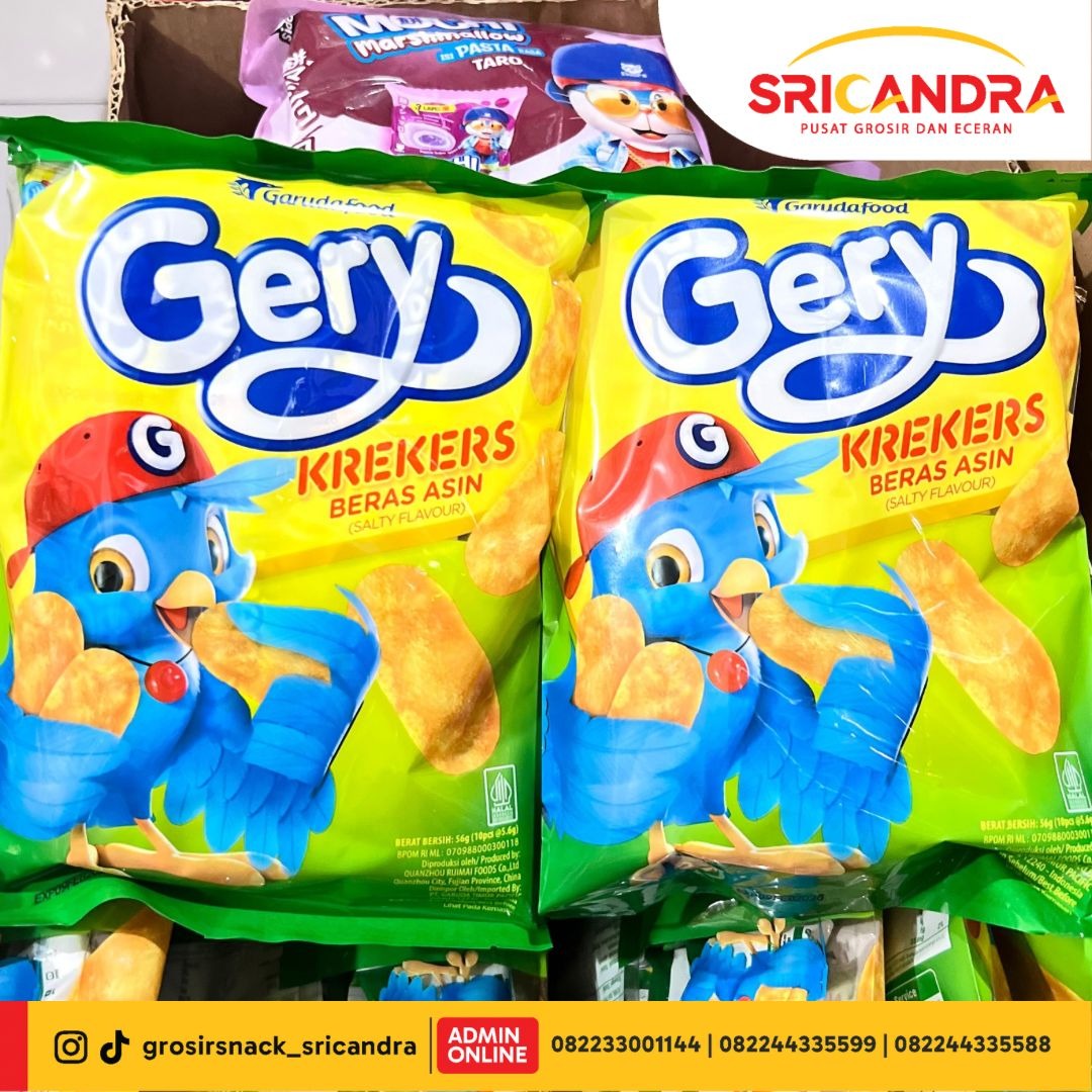 Gery Krekers Beras 10x5.6gr