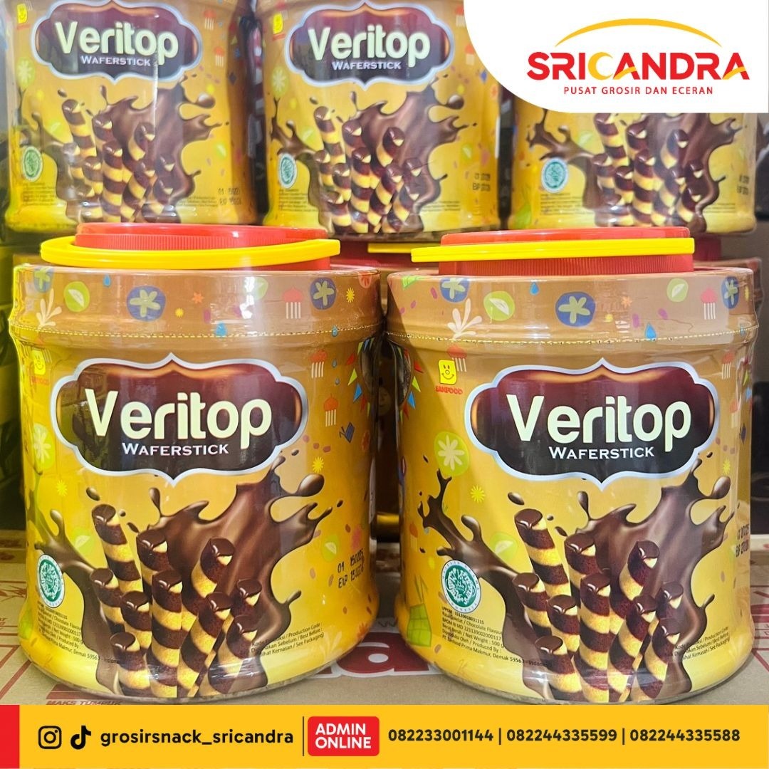 Veritop Waferstick Coklat 500gr