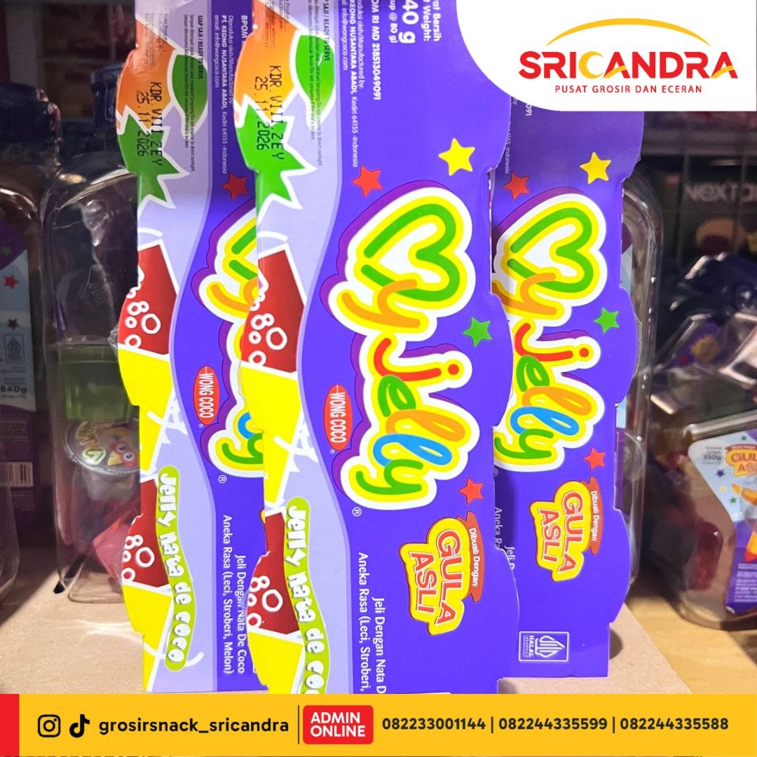 My Jelly Nata de coco 3 Cup 240gr