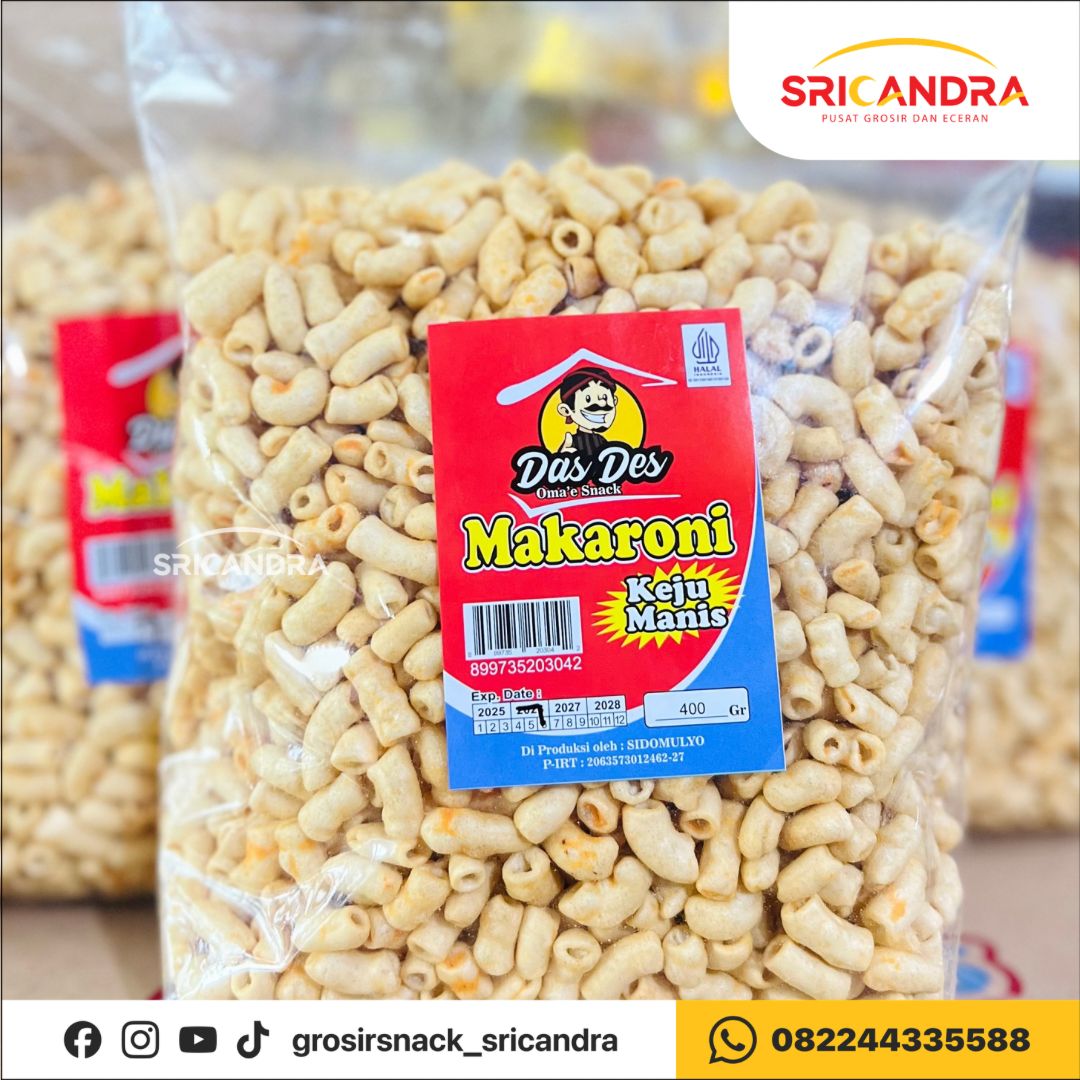 Das Des Makaroni Keju Manis 400gr