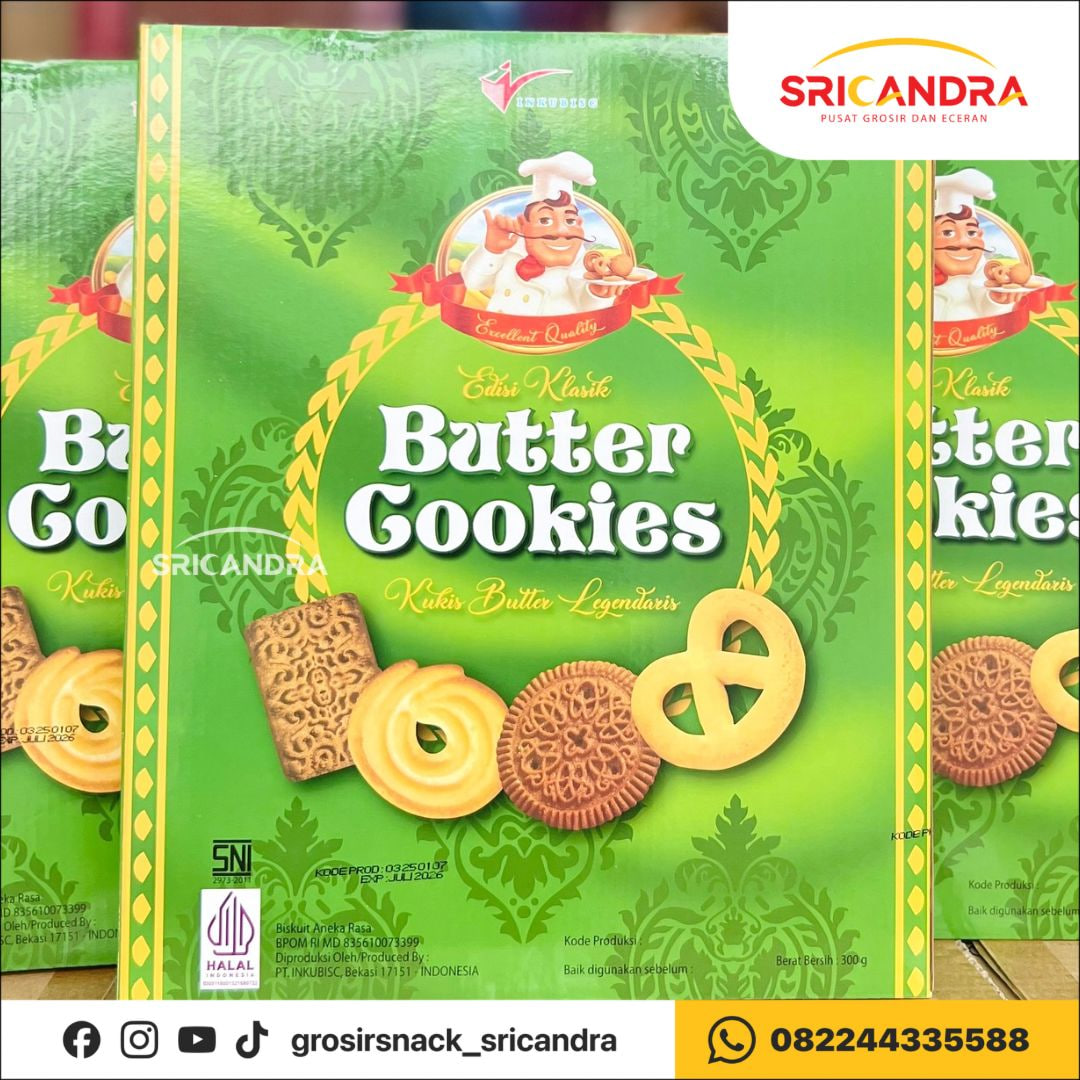 Incubis Butter Cookies 300gr