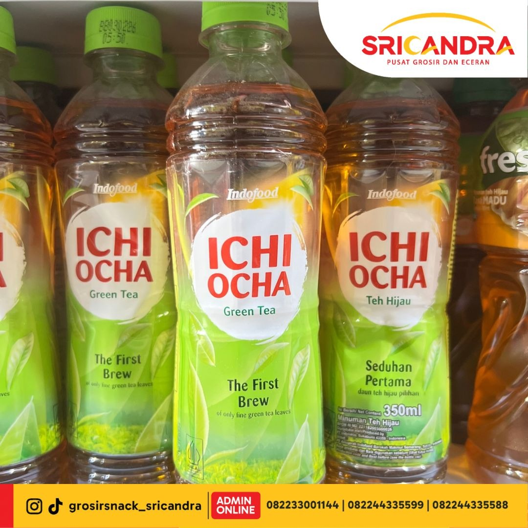 Ichi Ocha Green Tea 350ml