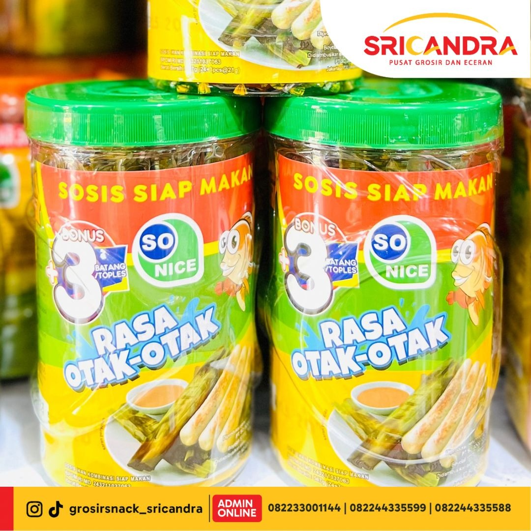 Sonice Ikan Otak Otak 21gr