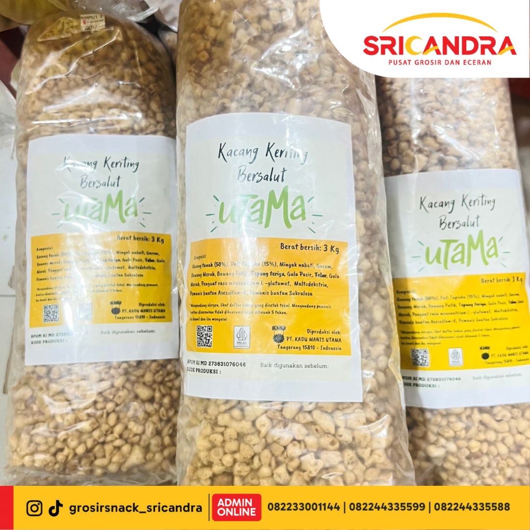 Utama Kacang Krtng Bersalut 3kg