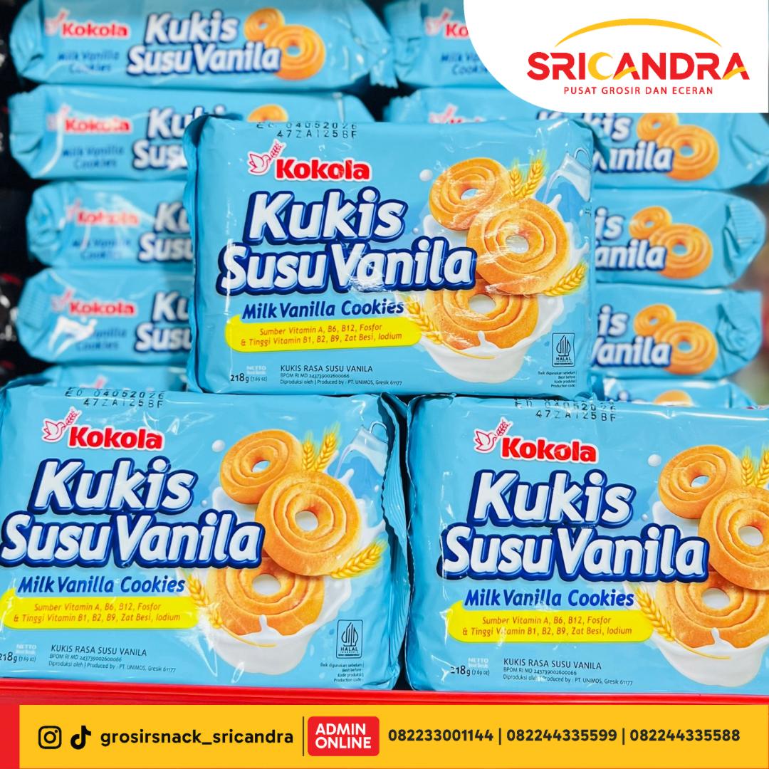 Kokola Kukis Susu Vanila 218gr