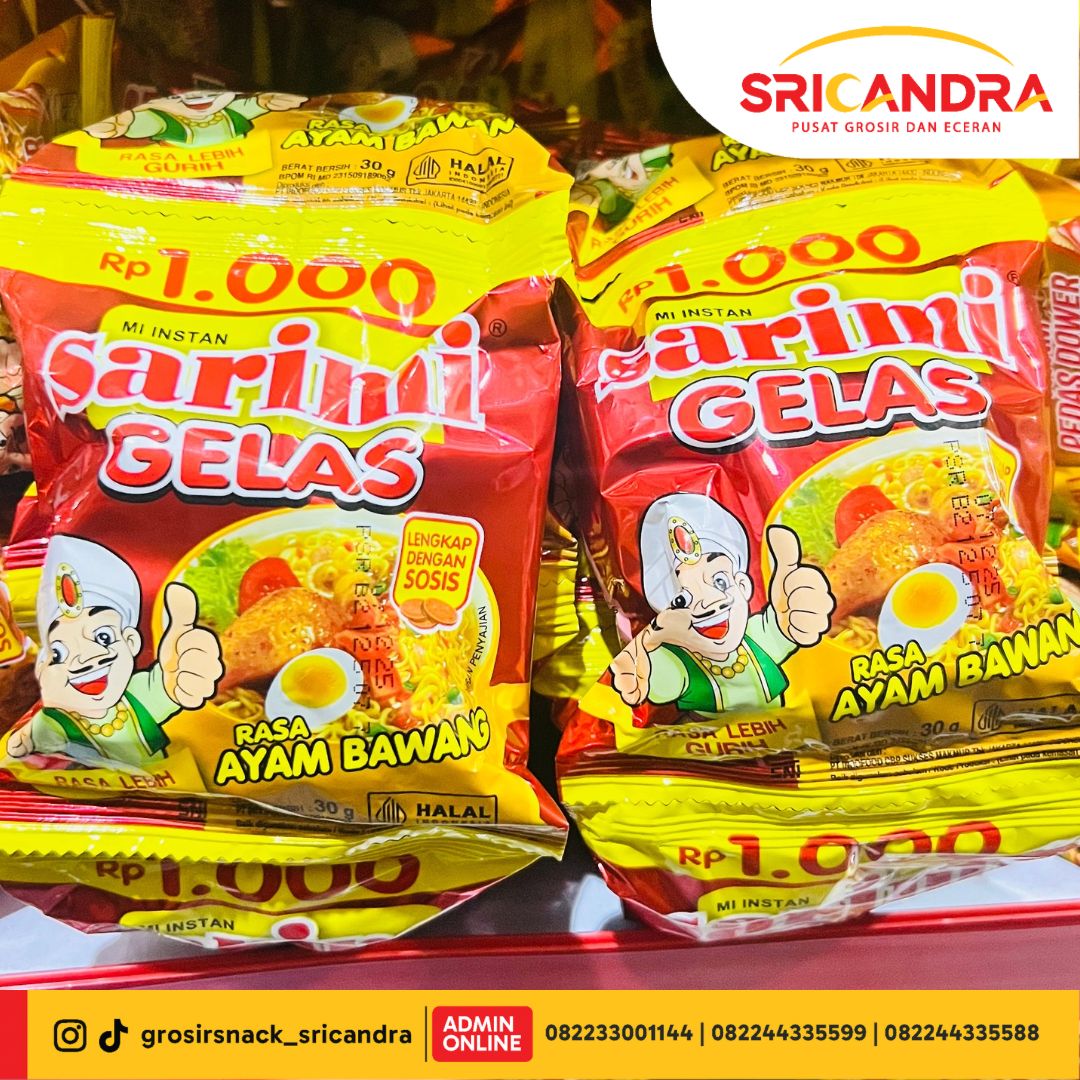 Sarimi Gelas Ayam Bawang 30gr