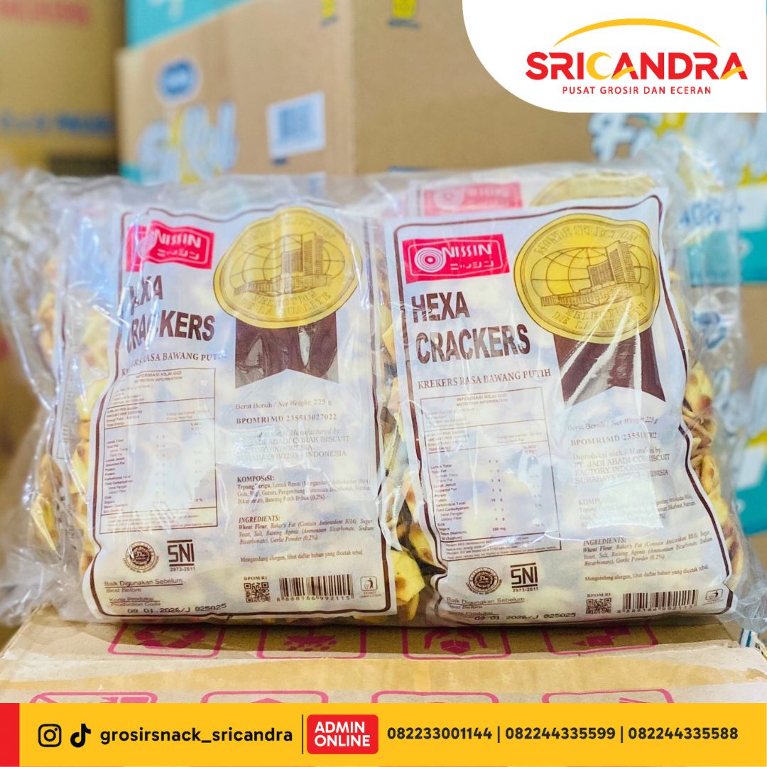 Hexa Crackers 225gr