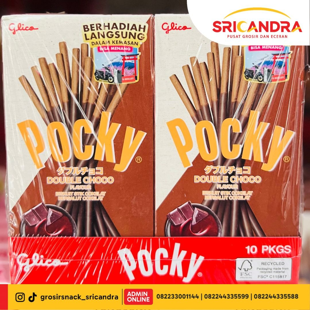 Glico Pocky Double Choco 47gr