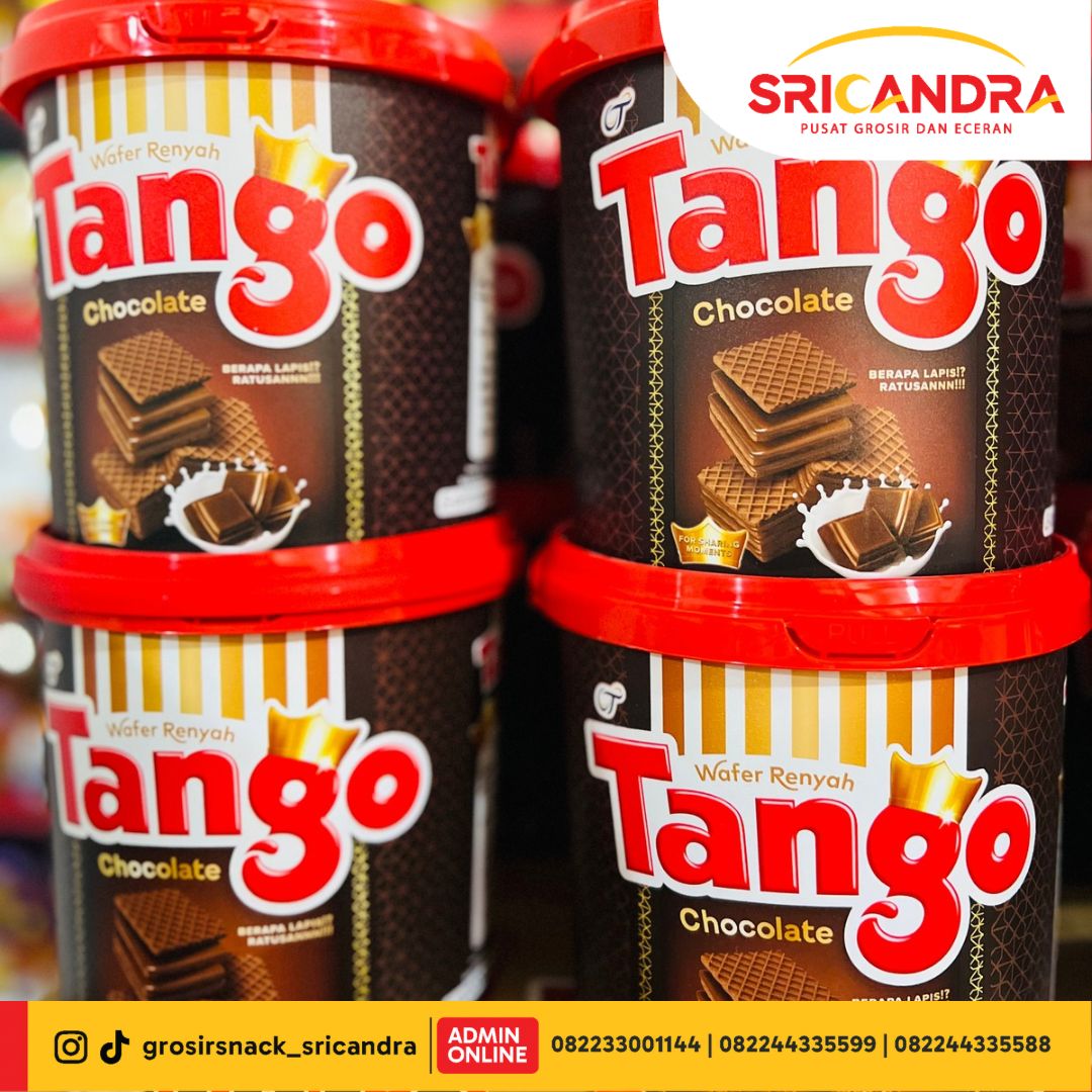 Tango Wafer Coklat Jar 240gr