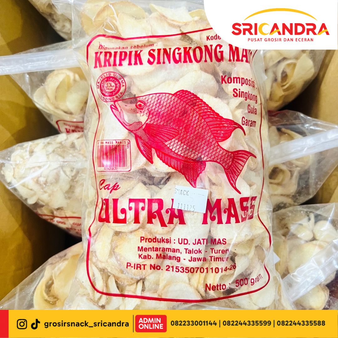 Ultra Mas Singkong Manis 200gr