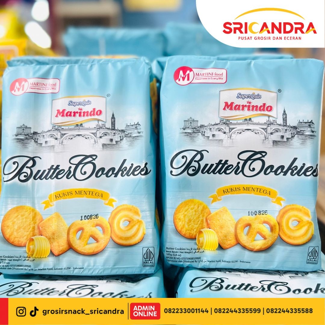 Marindo Butter Cookies 165gr