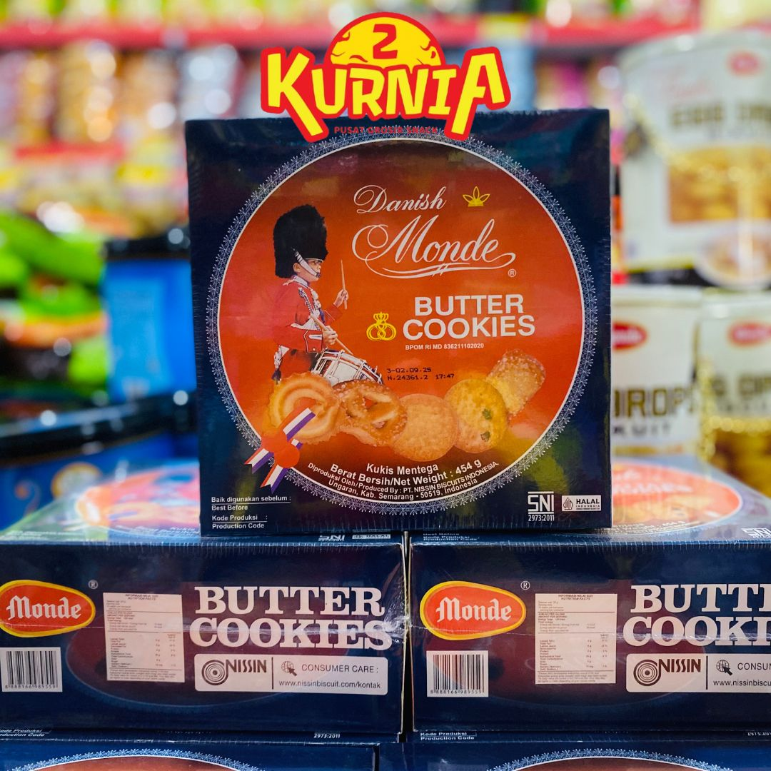 Monde Butter Cookies 454gr